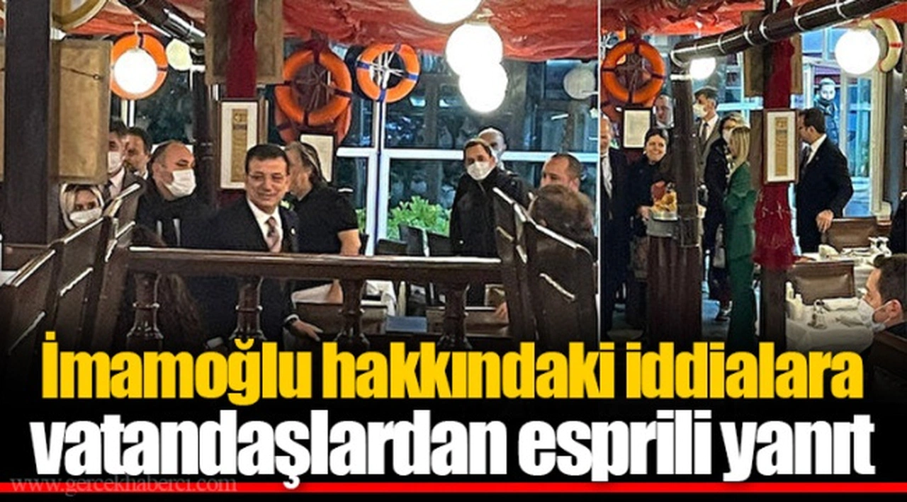 İmamoğlu hakkındaki iddialara vatandaşlardan esprili yanıt
