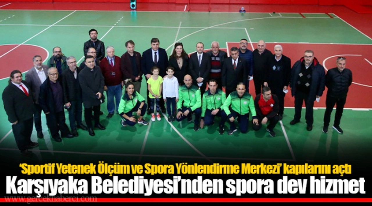 Karşıyaka Belediyesi’nden spora dev hizmet