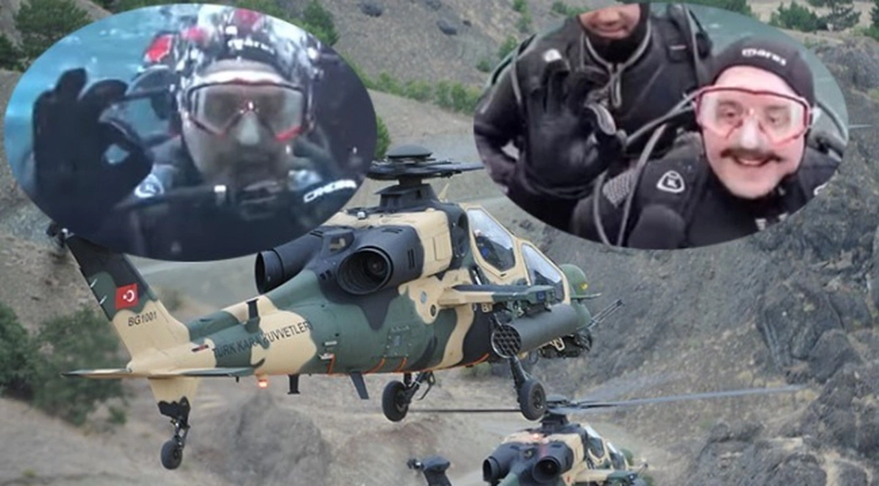 Bakan Varank'tan 'askeri helikopterle tüplü dalışa gittiği' iddiasına yanıt