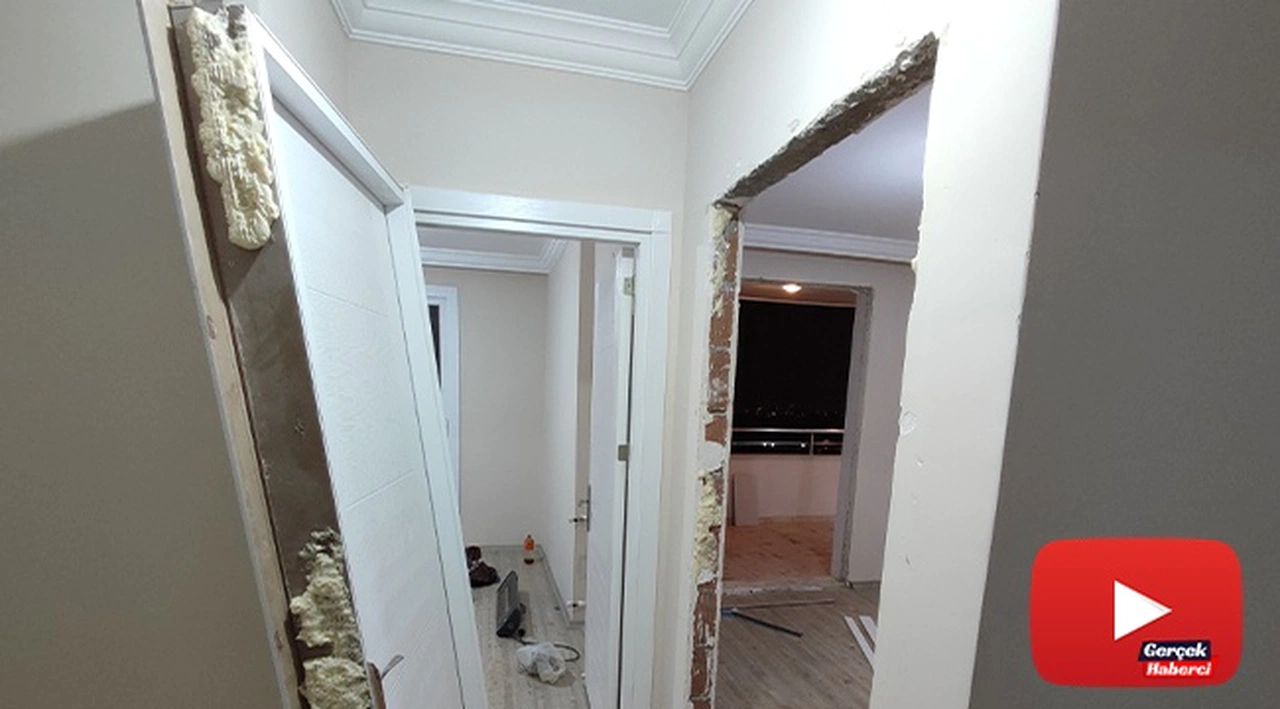 Böyle hırsızlık görülmedi: Kiraladığı eşyalı evin kapı ve musluklarına varıncaya kadar çaldı