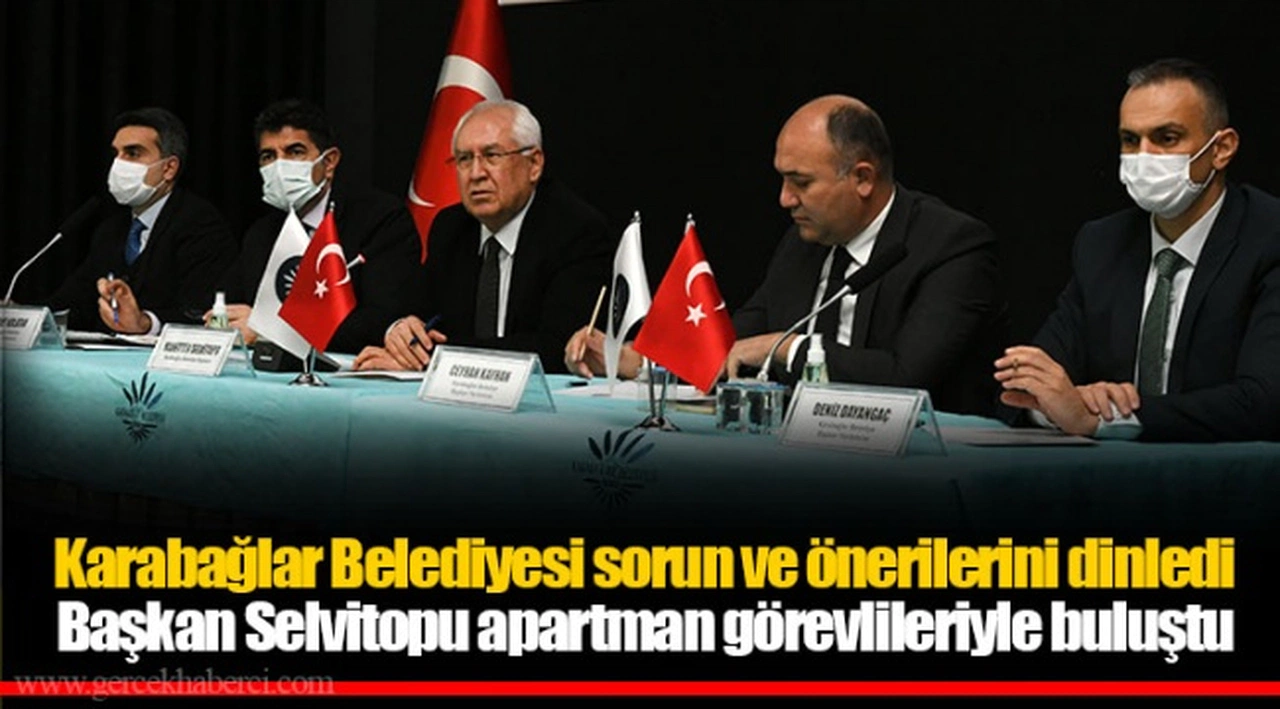 Karabağlar Belediyesi sorun ve önerilerini dinledi
