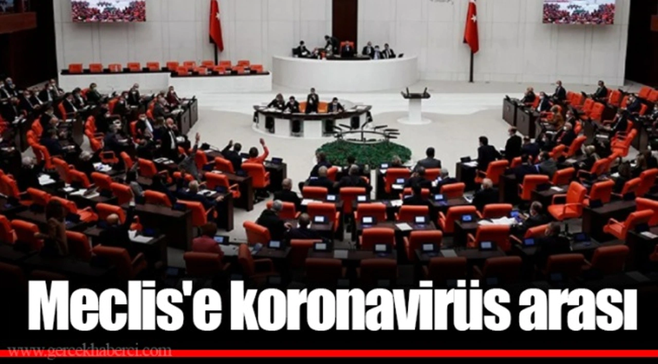 Meclis'e koronavirüs arası