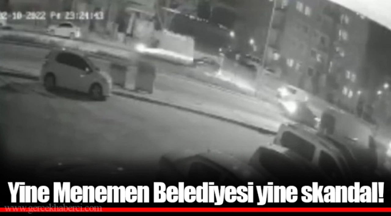 Yine Menemen Belediyesi yine skandal!