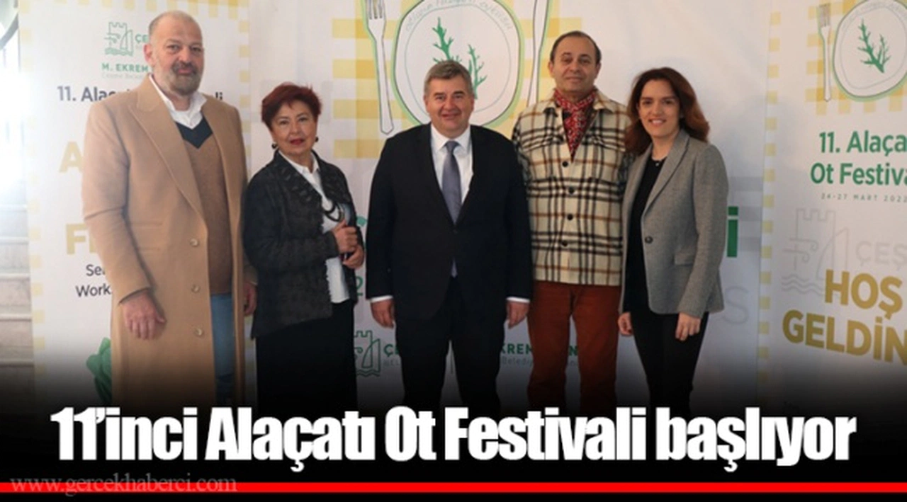 11’inci Alaçatı Ot Festivali başlıyor 