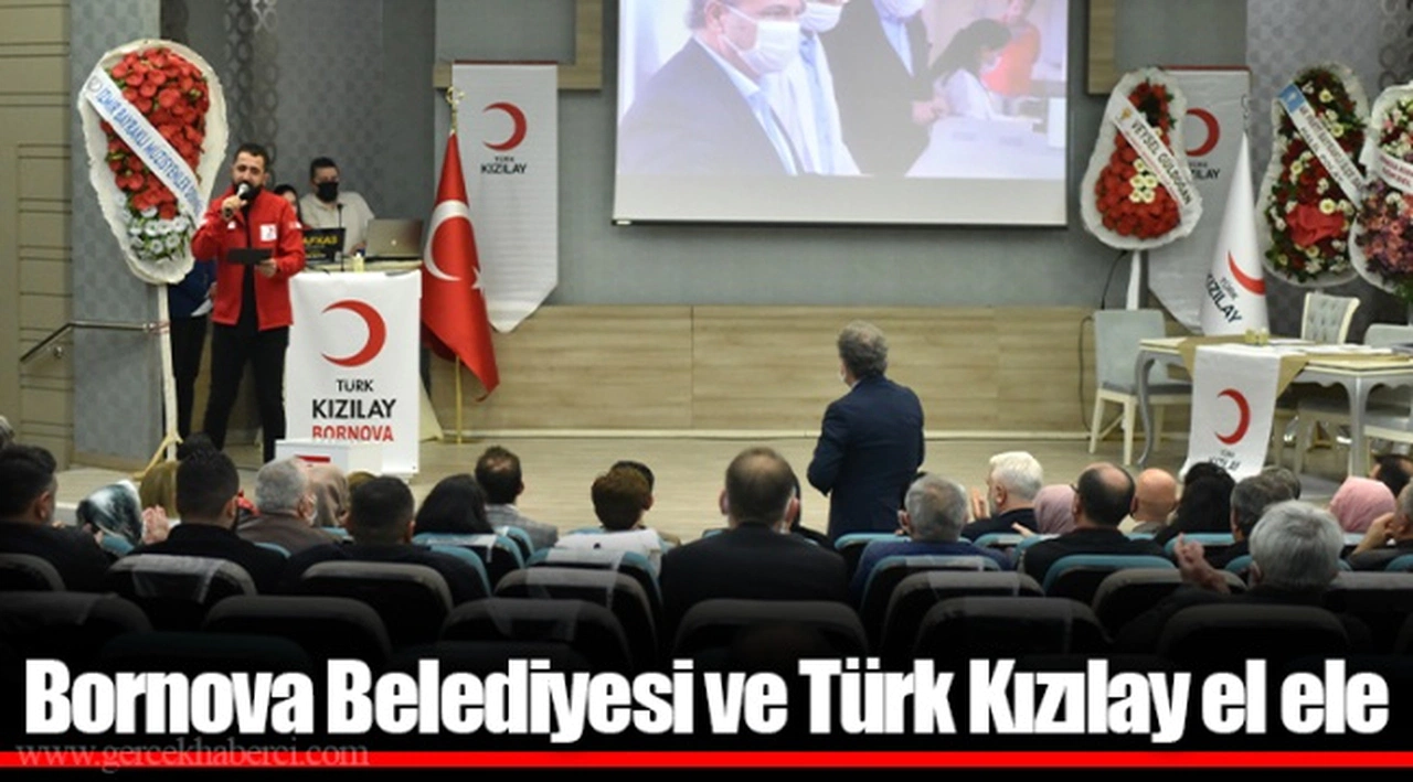 Bornova Belediyesi ve Türk Kızılay el ele