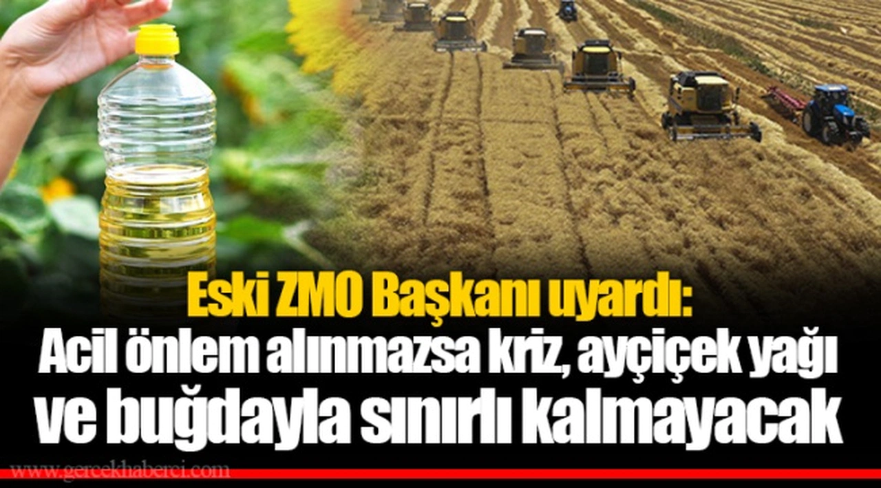 Eski ZMO Başkanı uyardı: Acil önlem alınmazsa kriz, ayçiçek yağı ve buğdayla sınırlı kalmayacak