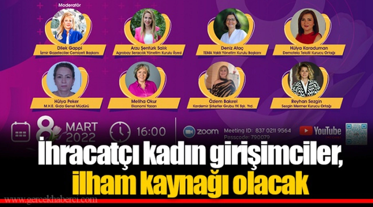 İhracatçı kadın girişimciler, ilham kaynağı olacak