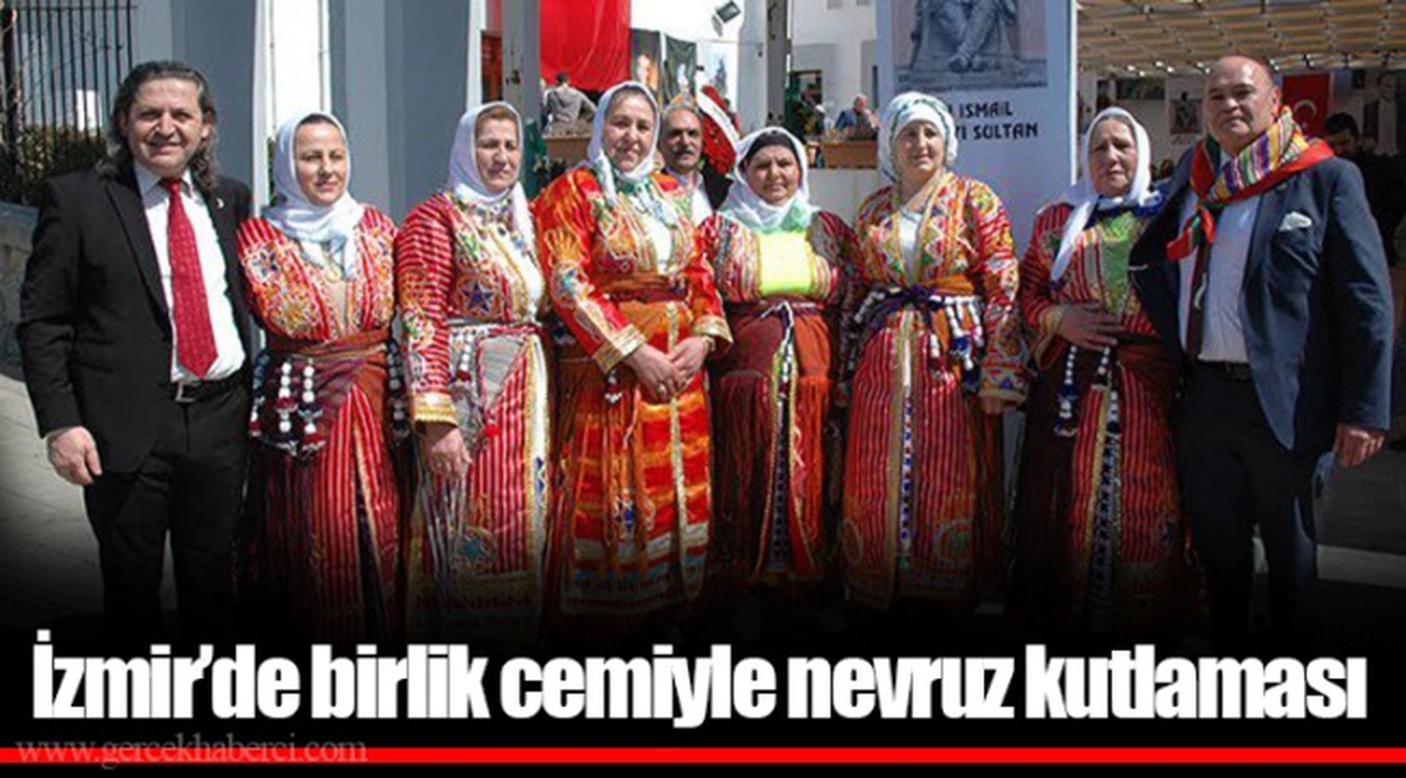 İzmir’de birlik cemiyle nevruz kutlaması