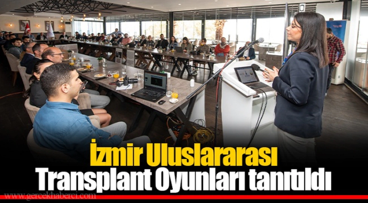 İzmir Uluslararası Transplant Oyunları tanıtıldı