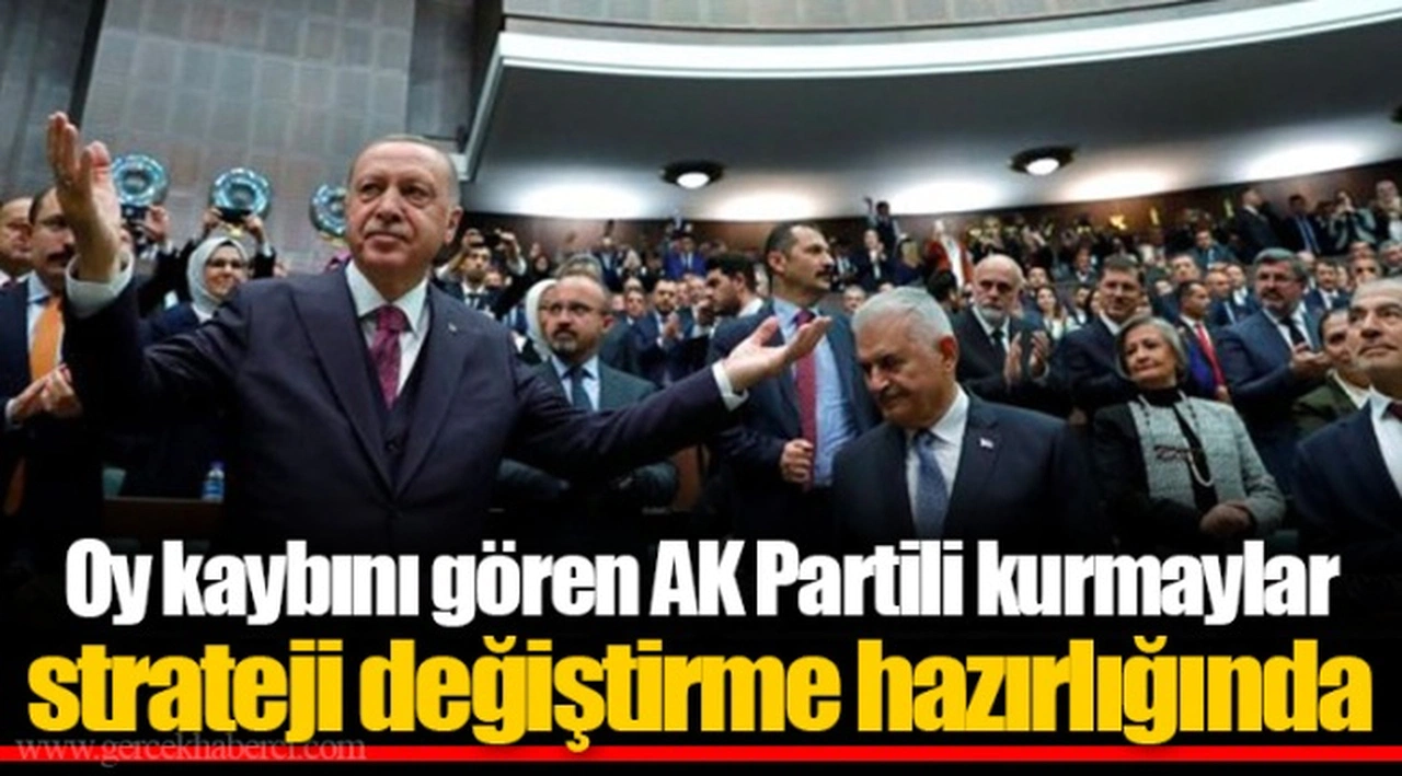 Oy kaybını gören AK Partili kurmaylar strateji değiştirme hazırlığında