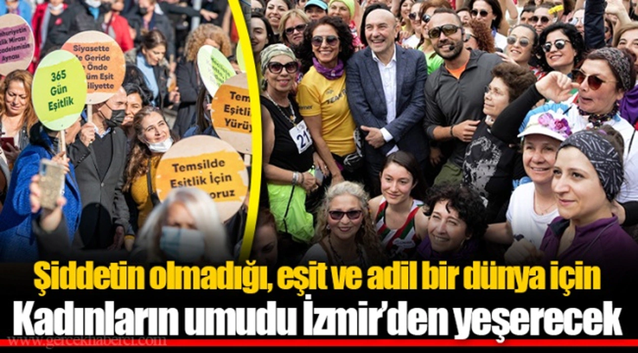 Şiddetin olmadığı, eşit ve adil bir dünya için