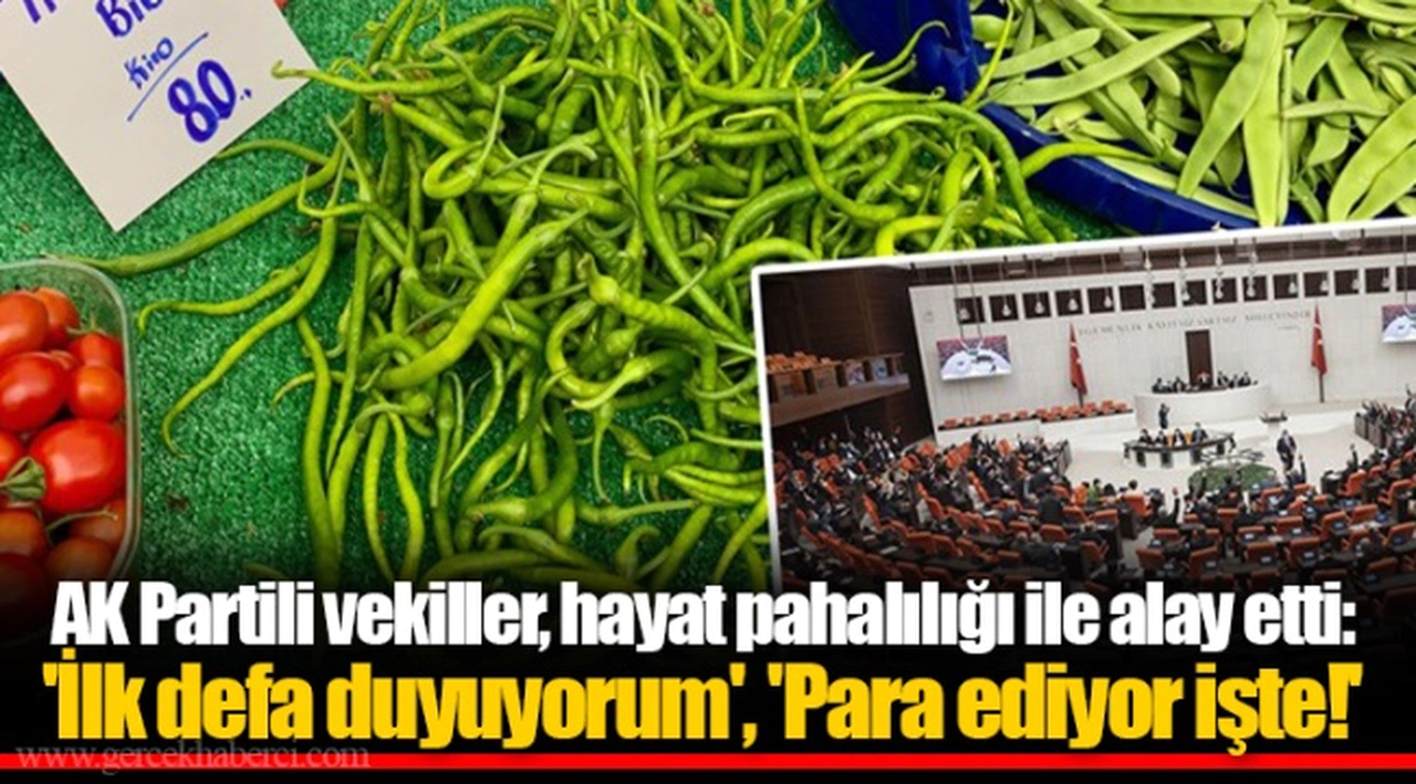 AK Partili vekiller, hayat pahalılığı ile alay etti:  'İlk defa duyuyorum', 'Para ediyor işte!'