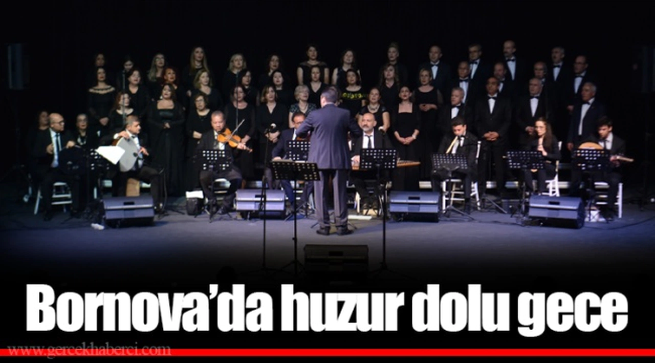 Bornova’da huzur dolu gece