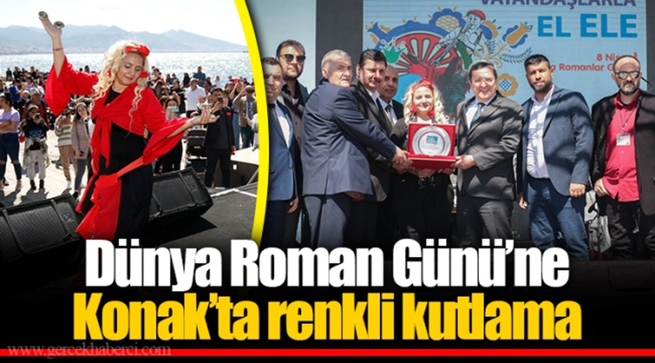 Dünya Roman Günü’ne Konak’ta renkli kutlama