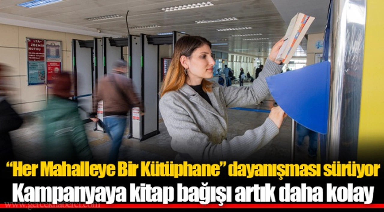 “Her Mahalleye Bir Kütüphane” dayanışması sürüyor