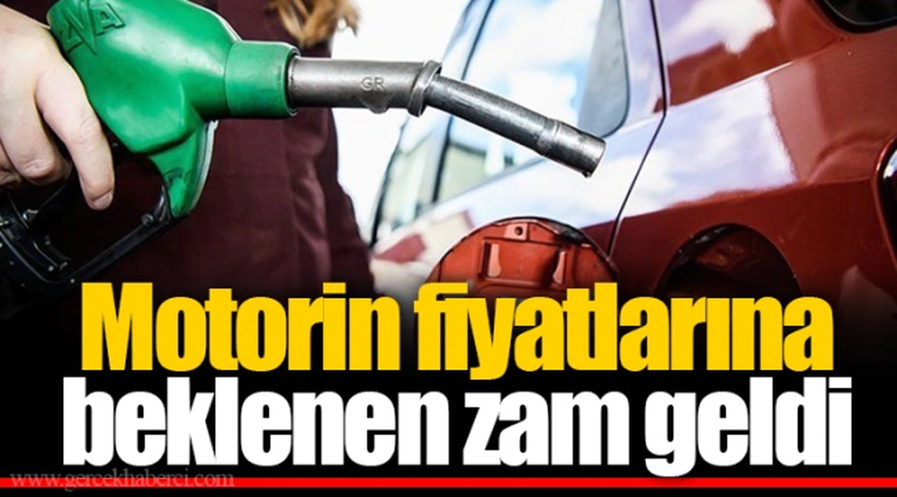 Motorin fiyatlarına beklenen zam geldi