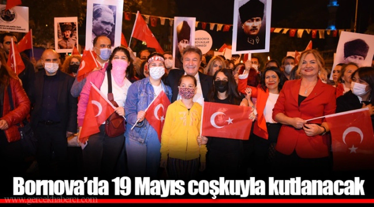 Bornova’da 19 Mayıs coşkuyla kutlanacak