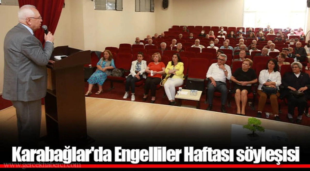 Karabağlar'da Engelliler Haftası söyleşisi