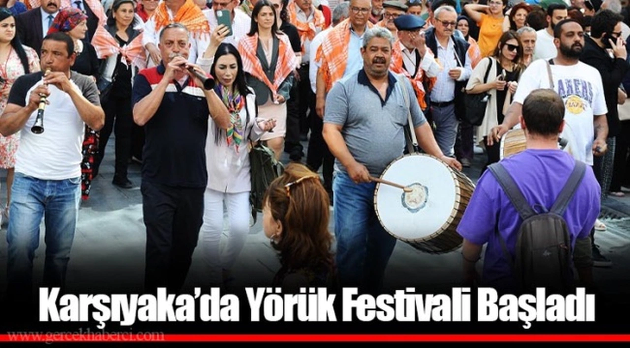 Karşıyaka’da Yörük Festivali Başladı