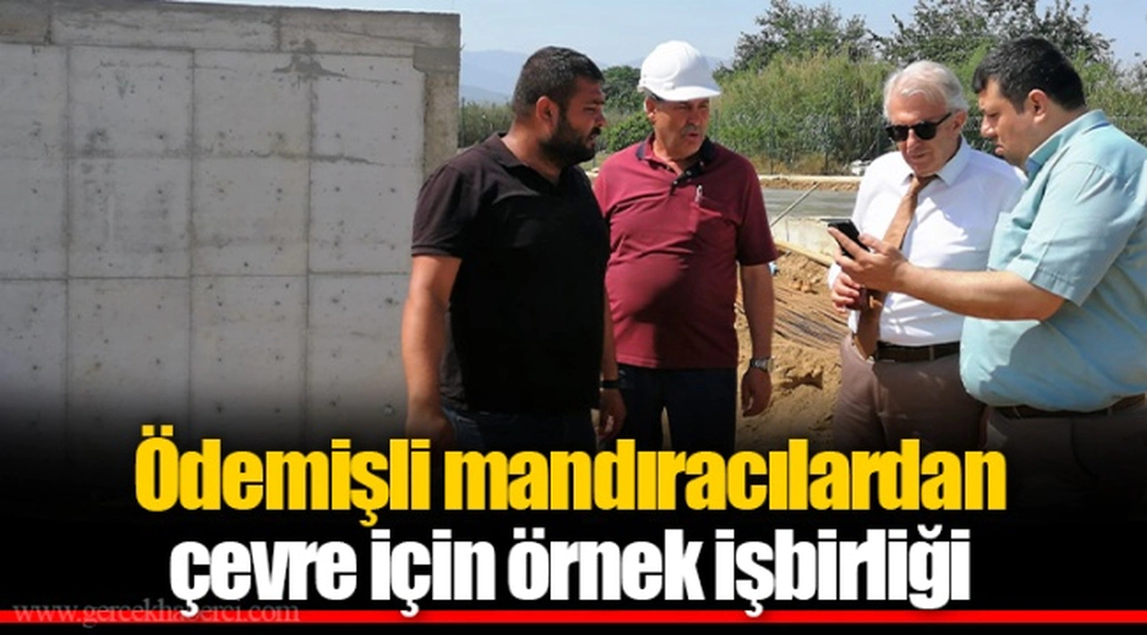 Ödemişli mandıracılardan çevre için örnek işbirliği 