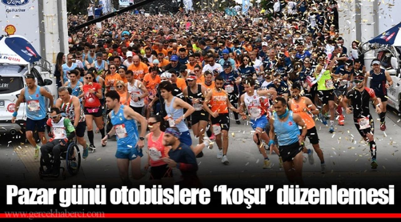 Pazar günü otobüslere “koşu” düzenlemesi