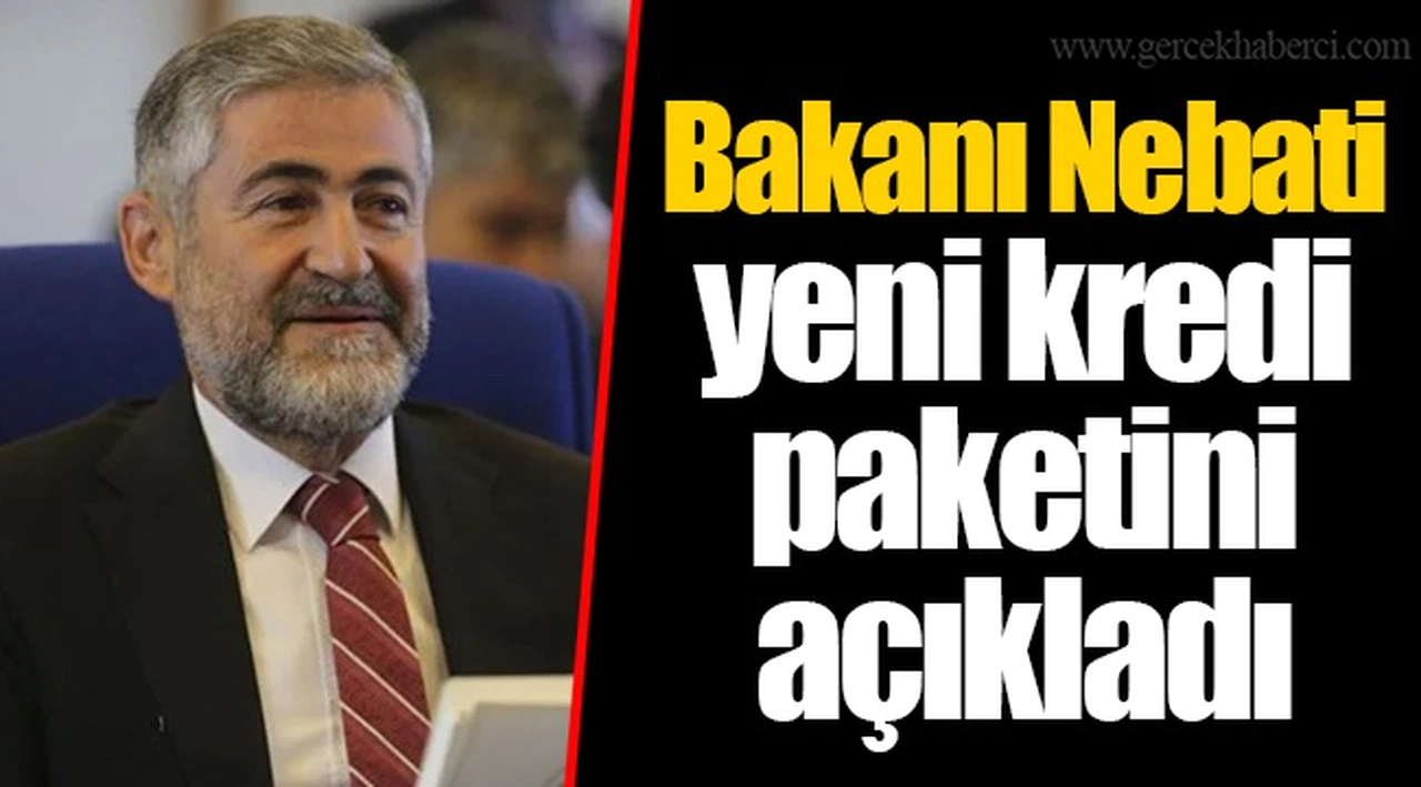 Bakanı Nebati yeni kredi paketini açıkladı
