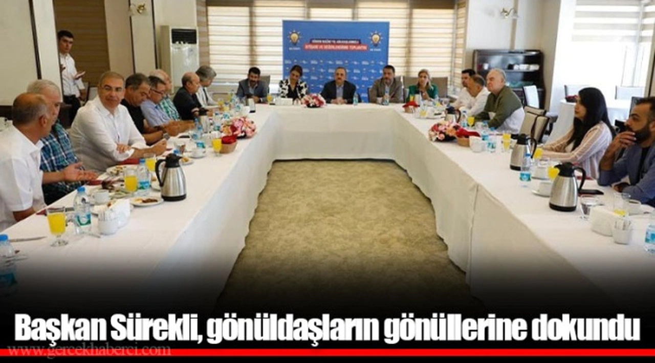 Başkan Sürekli, gönüldaşların gönüllerine dokundu