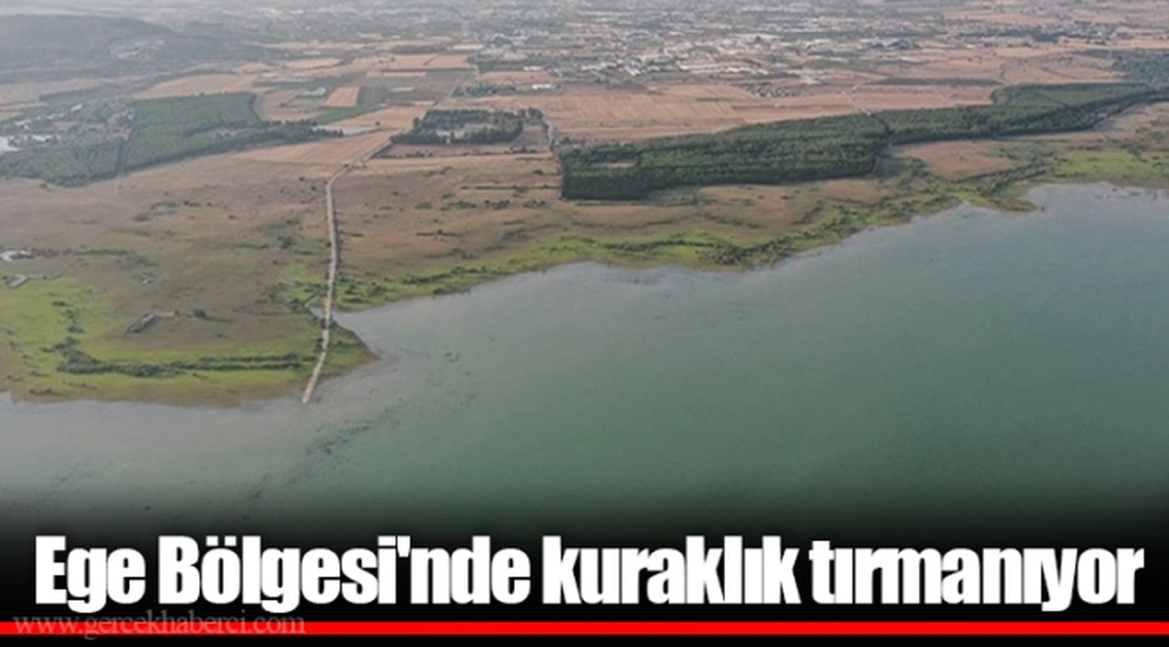 Ege Bölgesi'nde kuraklık tırmanıyor
