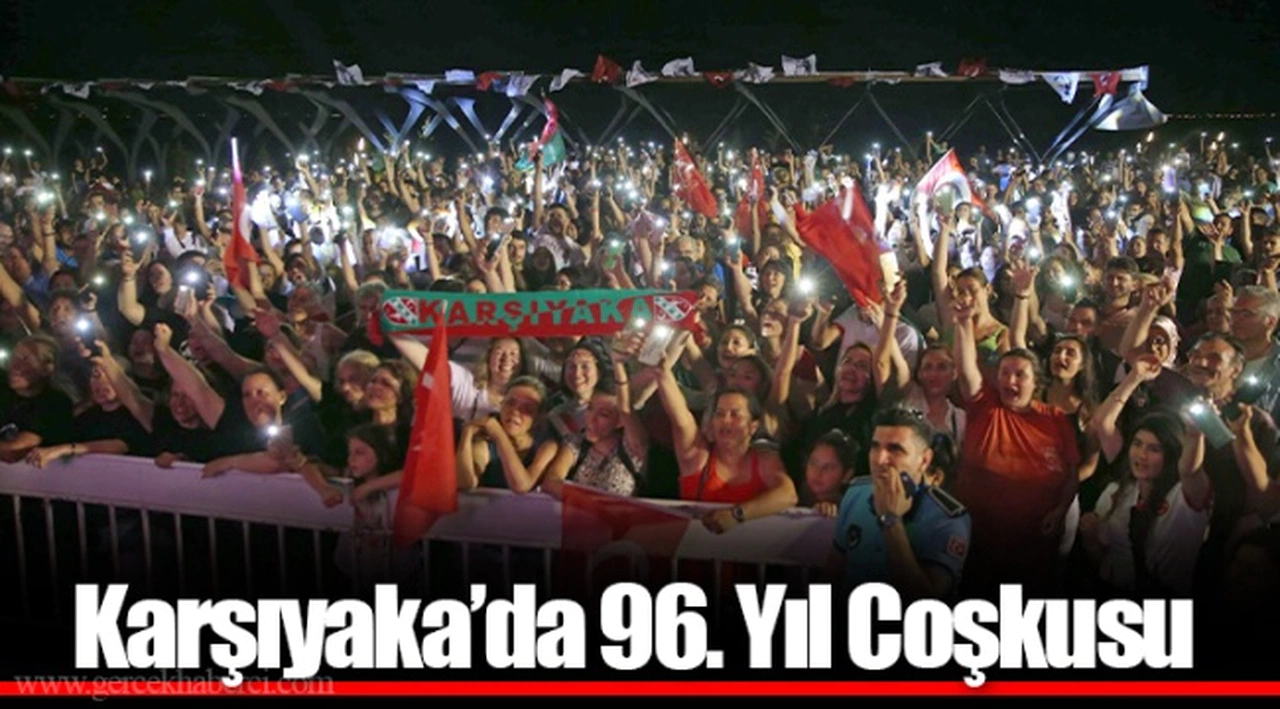 Karşıyaka’da 96. Yıl Coşkusu