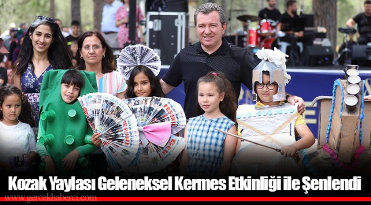 Kozak Yaylası Geleneksel Kermes Etkinliği ile Şenlendi