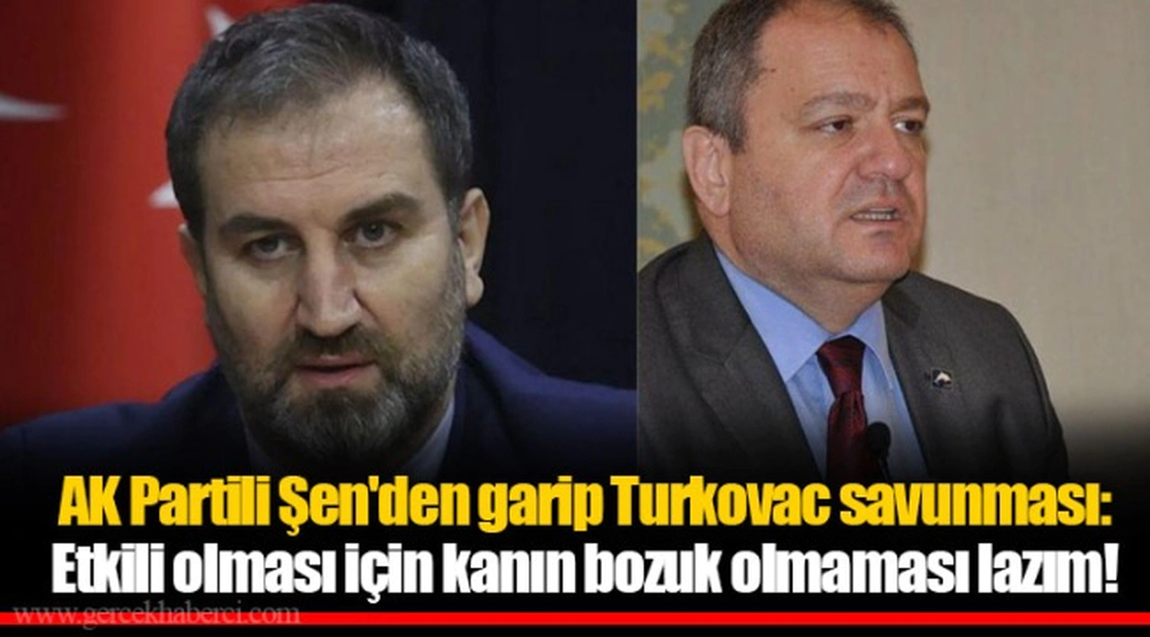 AK Partili Şen'den garip Turkovac savunması: Etkili olması için kanın bozuk olmaması lazım!