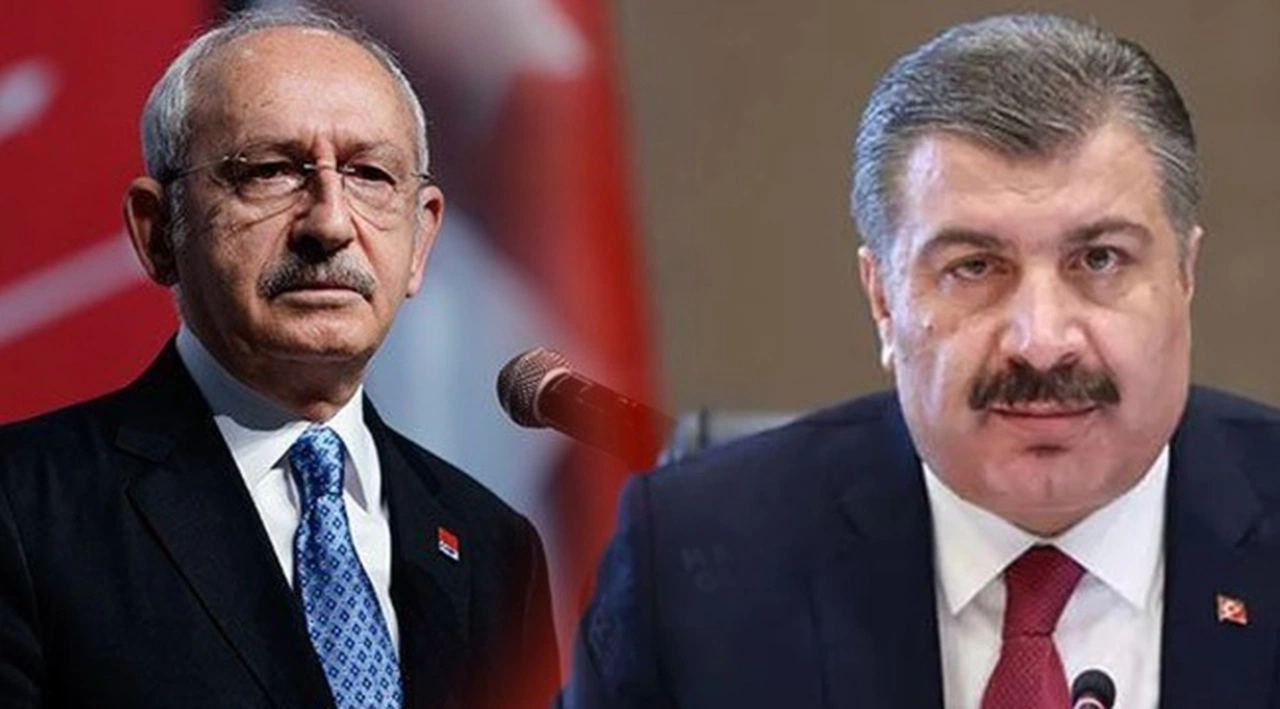 Bakan Koca'dan Kılıçdaroğlu'na: Bizim yüreğimiz yanıyor Kemal Bey; biraz da olsa üzgün görünemez miydiniz?