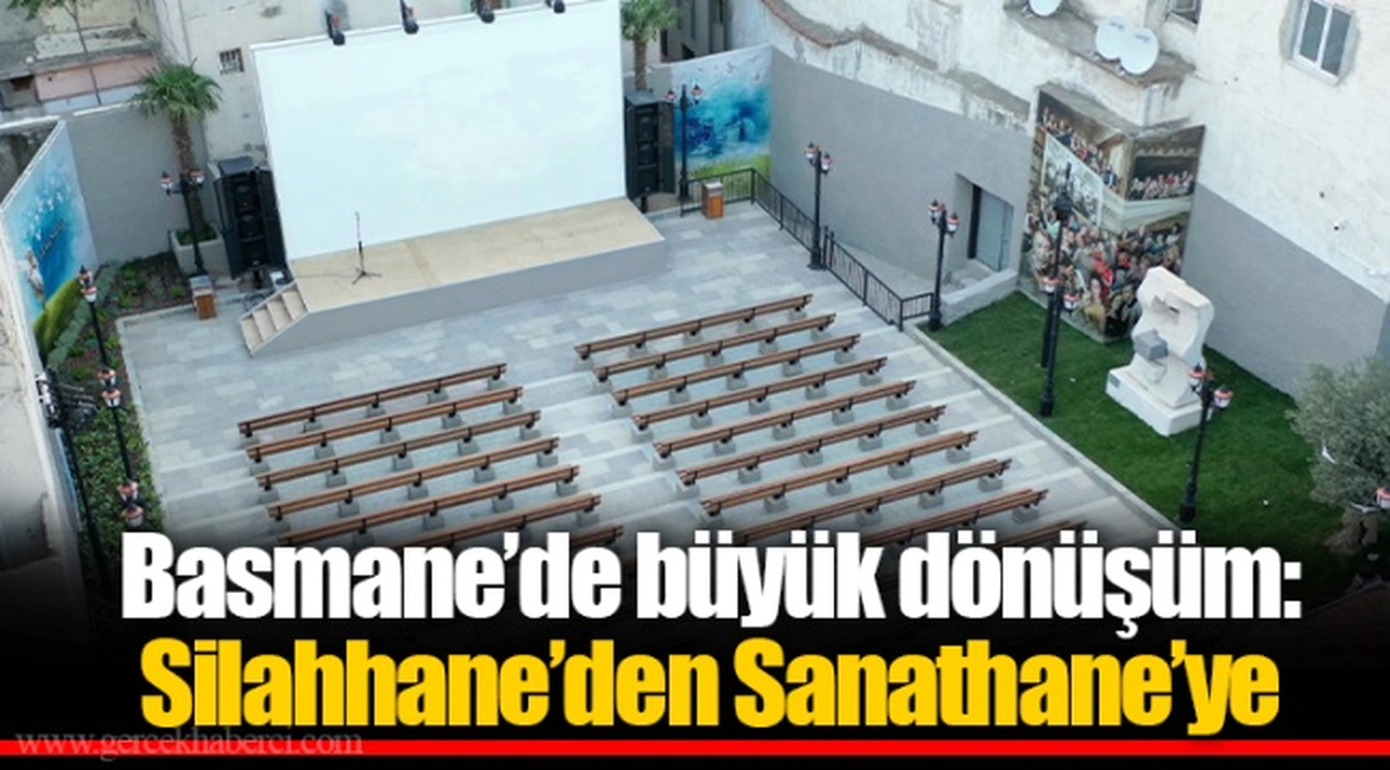 Basmane’de büyük dönüşüm:  Silahhane’den Sanathane’ye