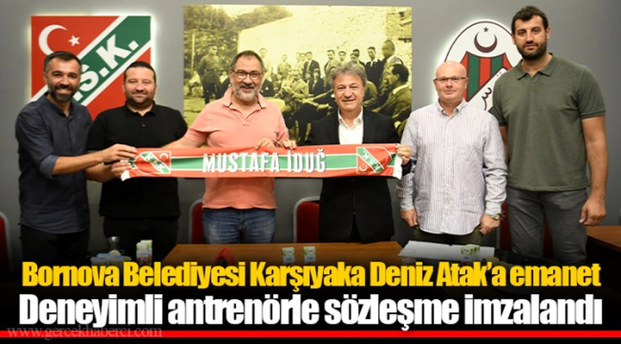 Bornova Belediyesi Karşıyaka Deniz Atak’a emanet