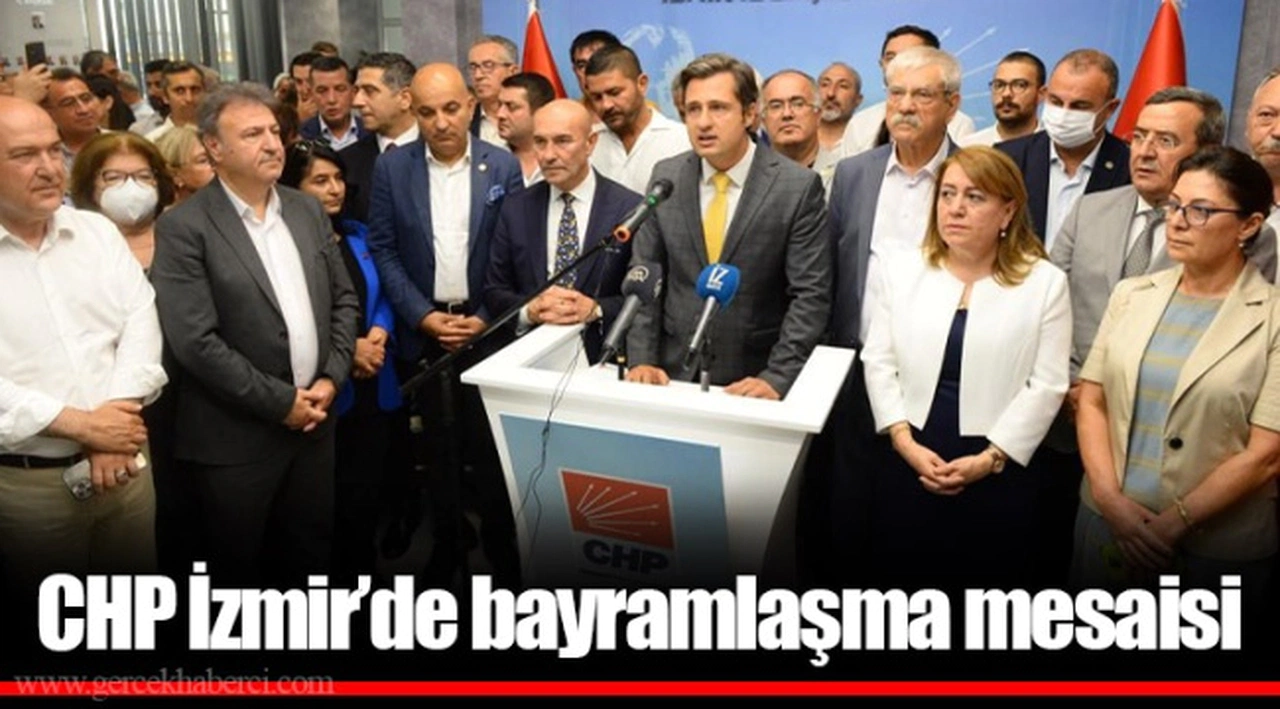 CHP İzmir’de bayramlaşma mesaisi