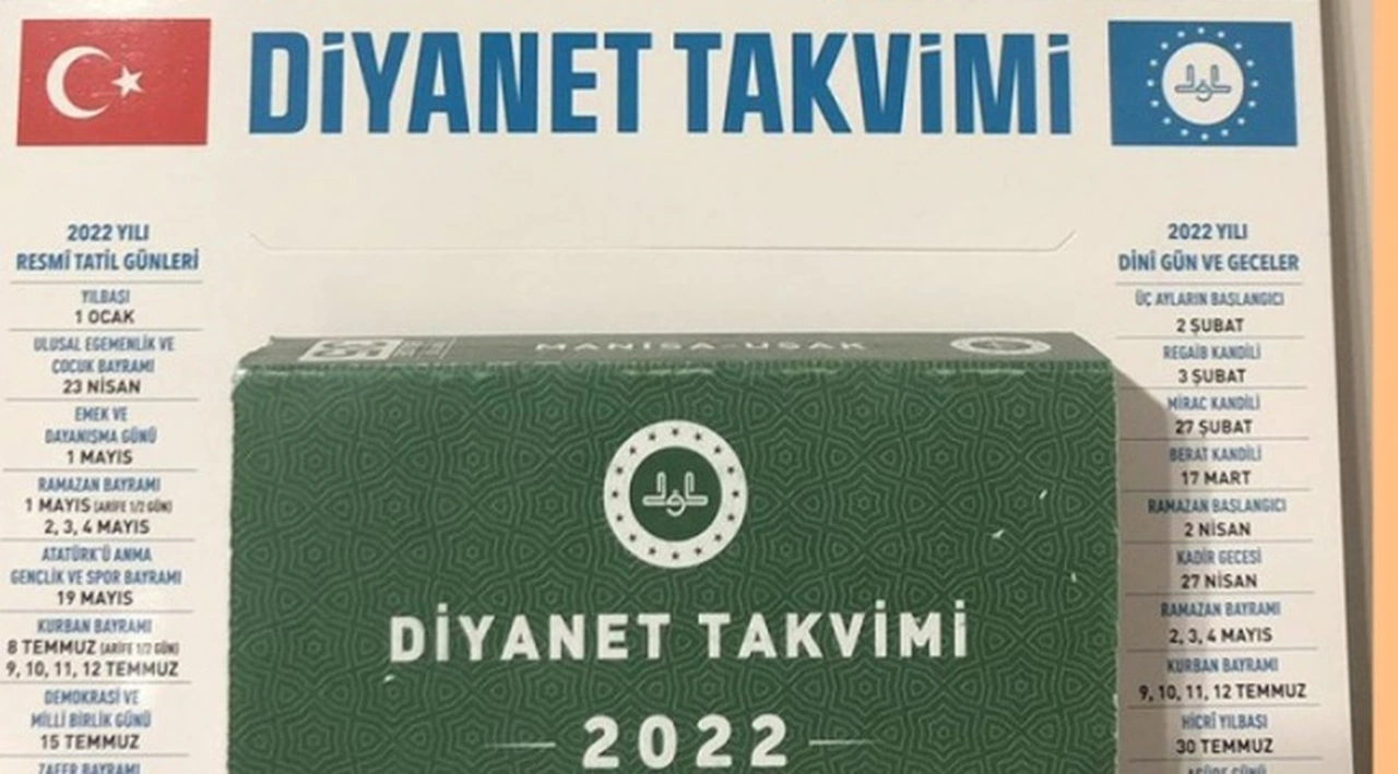 Diyanet, 5 yılda takvimlere 92 milyon TL lira harcadı
