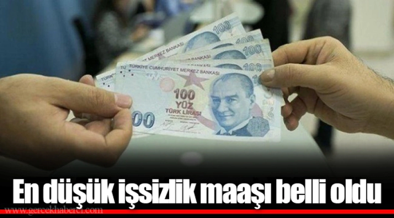 En düşük işsizlik maaşı belli oldu