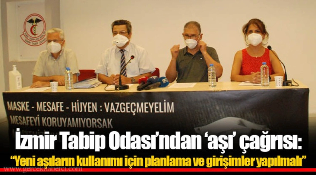 İzmir Tabip Odası’ndan ‘aşı’ çağrısı: “Yeni aşıların kullanımı için planlama ve girişimler yapılmalı”