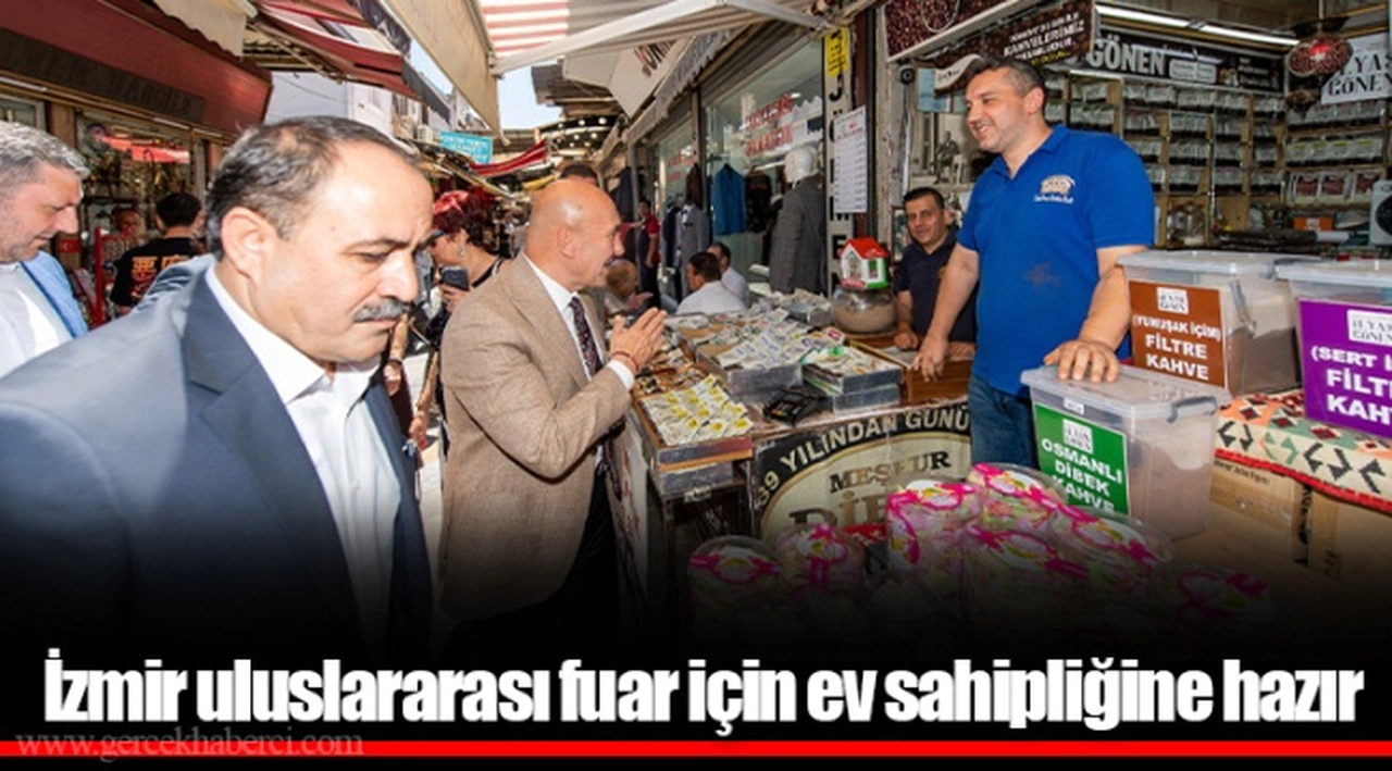 İzmir uluslararası fuar için ev sahipliğine hazır