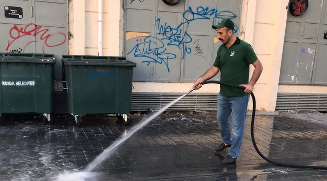 Konak bayramda pırıl pırıl