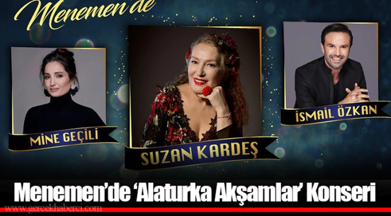 Menemen’de ‘Alaturka Akşamlar’ Konseri