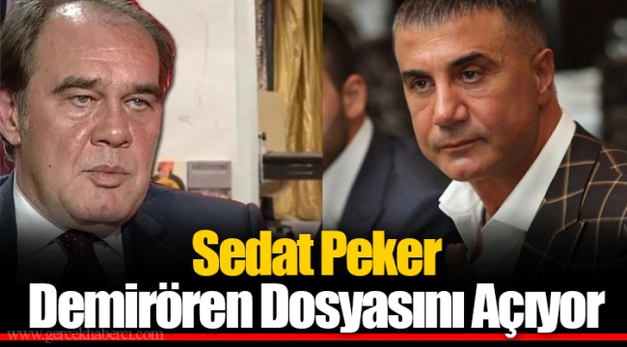 Sedat Peker Demirören Dosyasını Açıyor