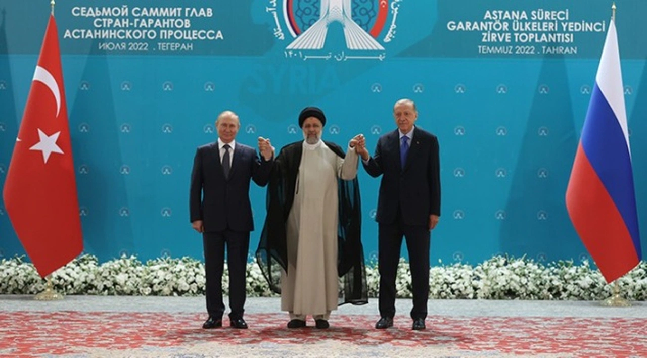 Tahran'da üçlü zirve: Erdoğan'dan Suriye mesajı