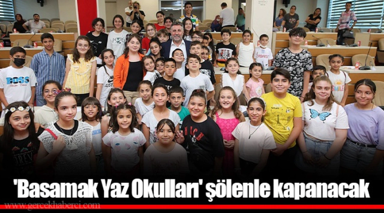 'Basamak Yaz Okulları' şölenle kapanacak