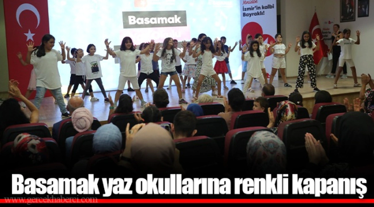 Basamak yaz okullarına renkli kapanış