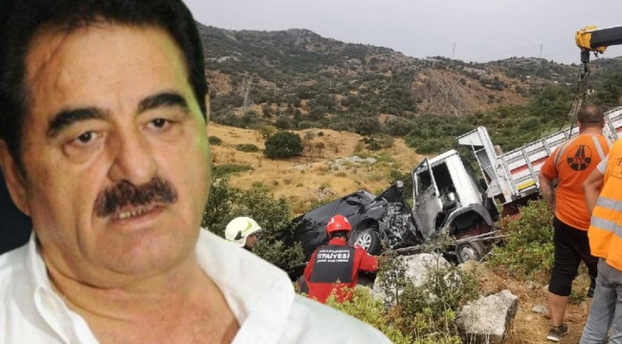 İbrahim Tatlıses trafik kazası geçirdi