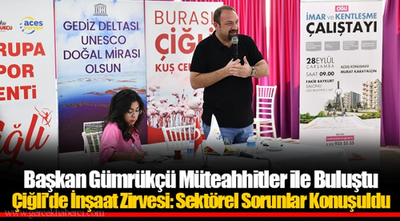 Başkan Gümrükçü Müteahhitler ile Buluştu