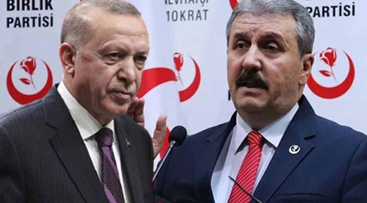 BBP lideri 'tereddütümüz yok' diyerek duyurdu: 'Hedefimiz Erdoğan'ın seçilmesi'