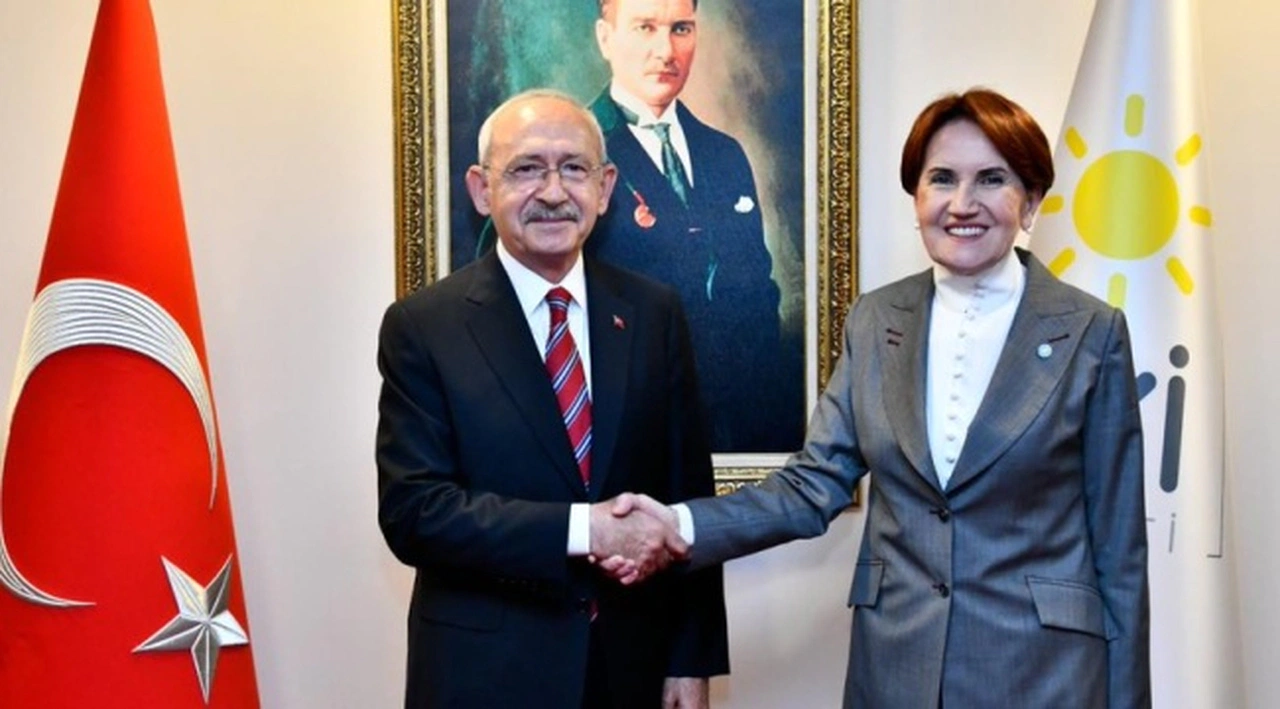 CHP Genel Başkanı Kılıçdaroğlu, İYİ Parti Genel Başkanı Akşener'i ziyaret etti
