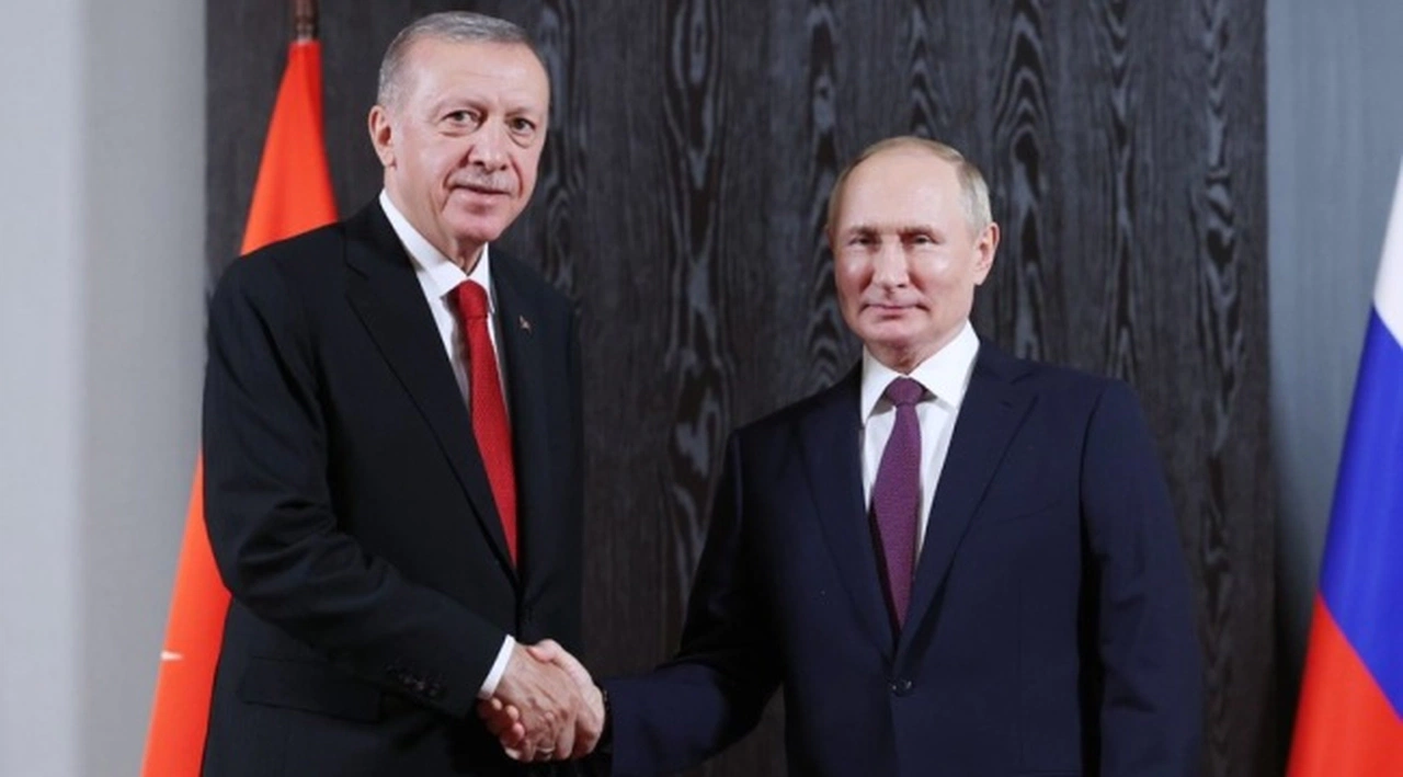 Cumhurbaşkanı Erdoğan, Putin ile görüştü: Türkiye, Rus doğalgazı için ödemelerin yüzde 25'ini ruble ile yapacak